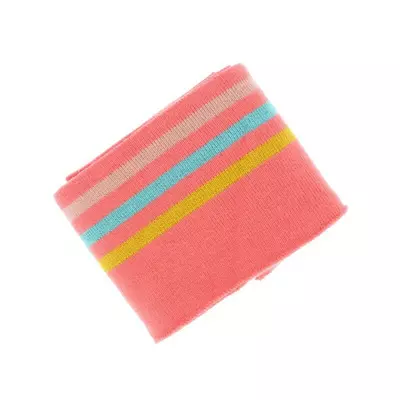 Cuff fabric - Coral Multicolor 135x7 cm