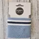 Cuff fabric - Sky Blue Stripes 135x7 cm [06366.001]