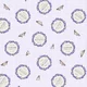 Digital print cotton - Lavender Vichy