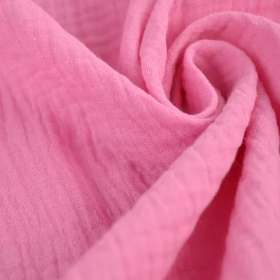 Double Gauze Uni - Bonbon Pink