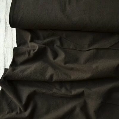 Extrawide Stonewashed Cotton - Carpatin Black 2.8