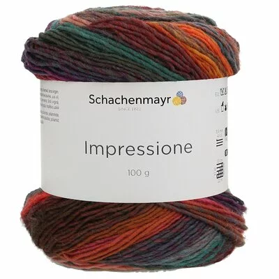 Gradient yarn Impressione - 00080 Sunset Color