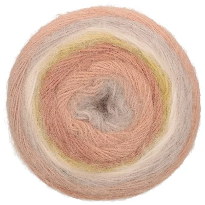 Gradient yarn Mohair Dream - 00081 Pastel Color