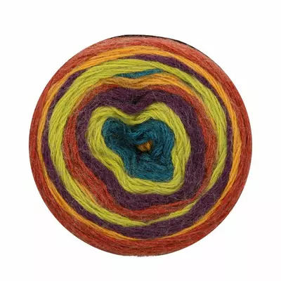 Gradient yarn Mohair Dream - 00091 Amber
