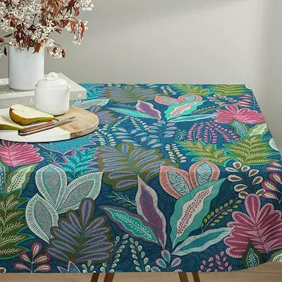 Home Decor Fabric - Botanic Arty Navy