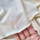 Jersey towel cotton fabric - Ecru