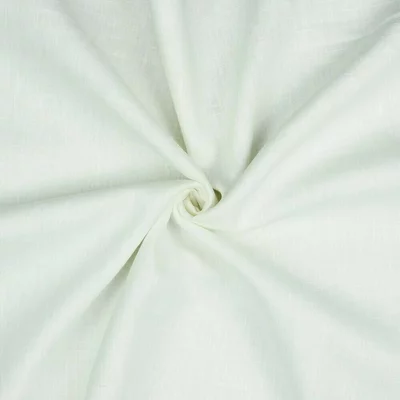 Linen Washed - White - cupon 45cm
