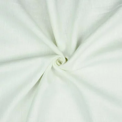 Linen Washed - White - cupon 40cm
