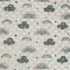 Minky Dot Fleece Fabric - Sun & Rain Dusty Mint