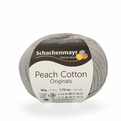 Peach Cotton 50 gr - Silver 00190