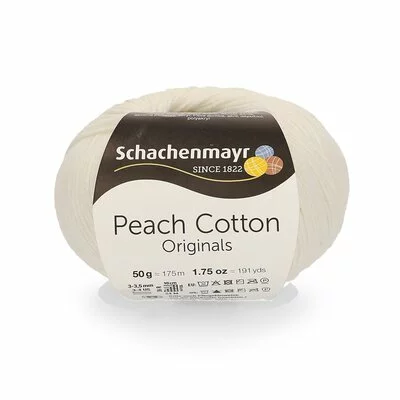 Peach Cotton 50 gr - White 00101