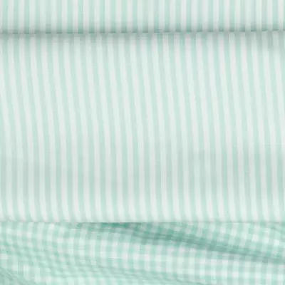 Poplin Yarn Dyed Striped - Azure