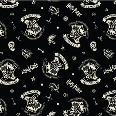Printed Cotton - Harry Potter Hogwarts