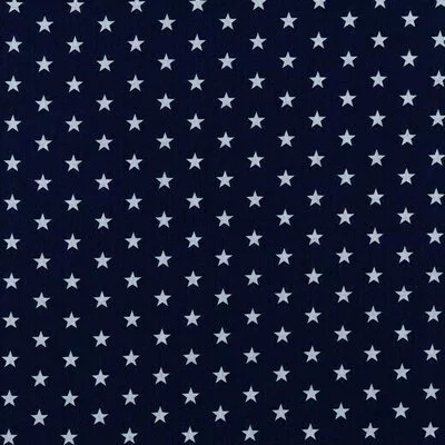 Printed Cotton - Petit Stars Navy