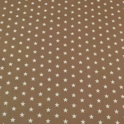 Printed Cotton - Petit Stars Taupe 04955.019