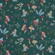 Printed Cotton poplin - Autumn Fairytale Emerald
