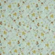 Printed Musselin - Small Flowers Mint