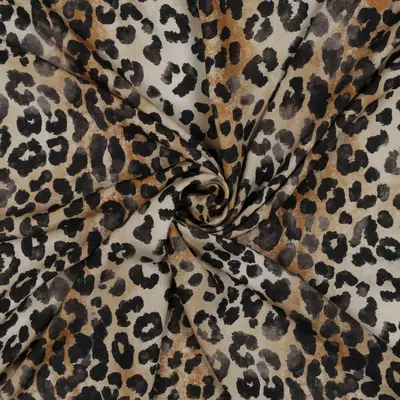 Printed viscose - Radiance Leopard