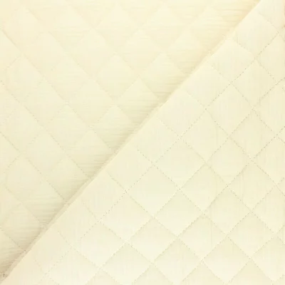 Quilted Double gauze - Ecru