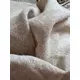 Raw Hemp cotton blend gauze Aglaia - Natural