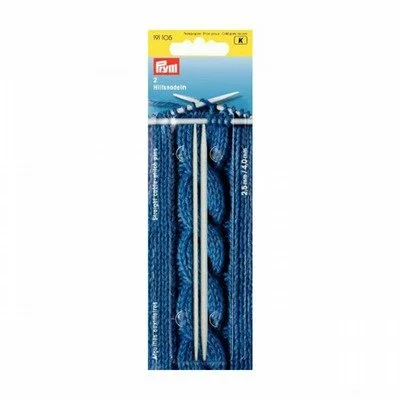 Straight cable stitch needles 2.5/4mm