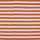 Waffle Cotton yarn dyed - Stripe Orange Ecru