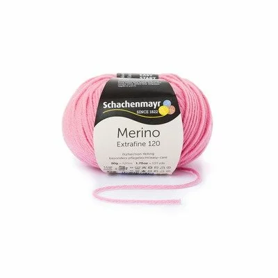 Woll Yarn - Merino Extrafine 120 Tearose 00136