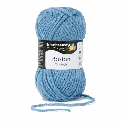 Wool blend yarn Boston-Powder Blue 00155