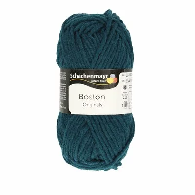 Wool blend yarn Boston Teal 00068