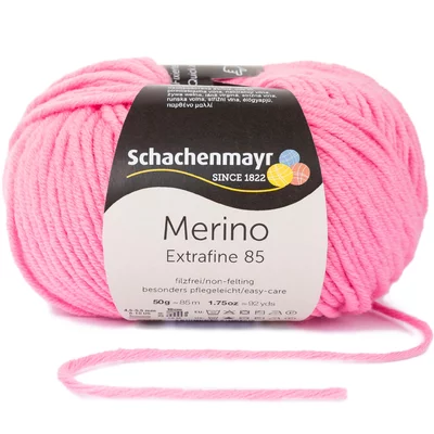 Wool Yarn - Merino Extrafine 85 - Tearose 00236