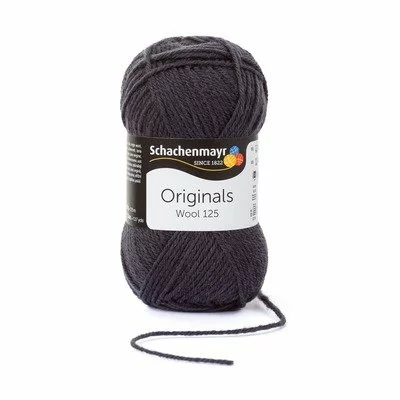 Wool Yarn - Wool125 - Antracit 00198