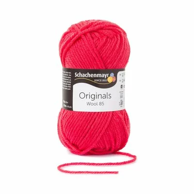 Wool Yarn Wool85 - Cranberry 00229