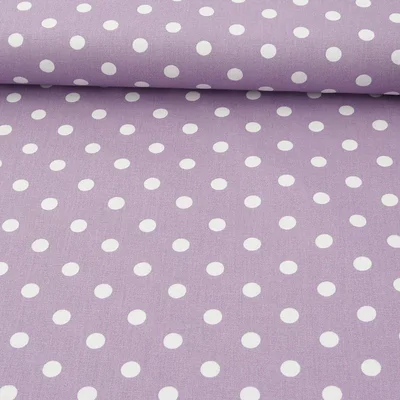 Bumbac imprimat - Dots Lilac - cupon 75 cm
