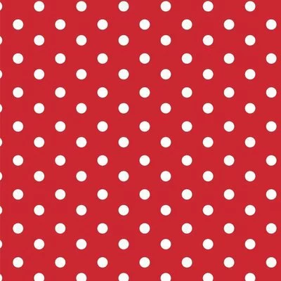 Bumbac imprimat - Dots Red
