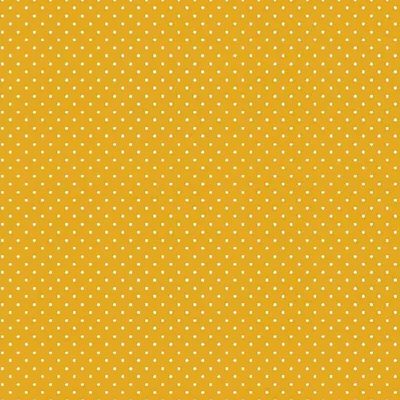 Bumbac imprimat - Petit Dots Yellow - cupon 35cm