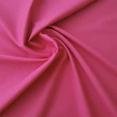 Poplin bumbac uni - Hot Pink