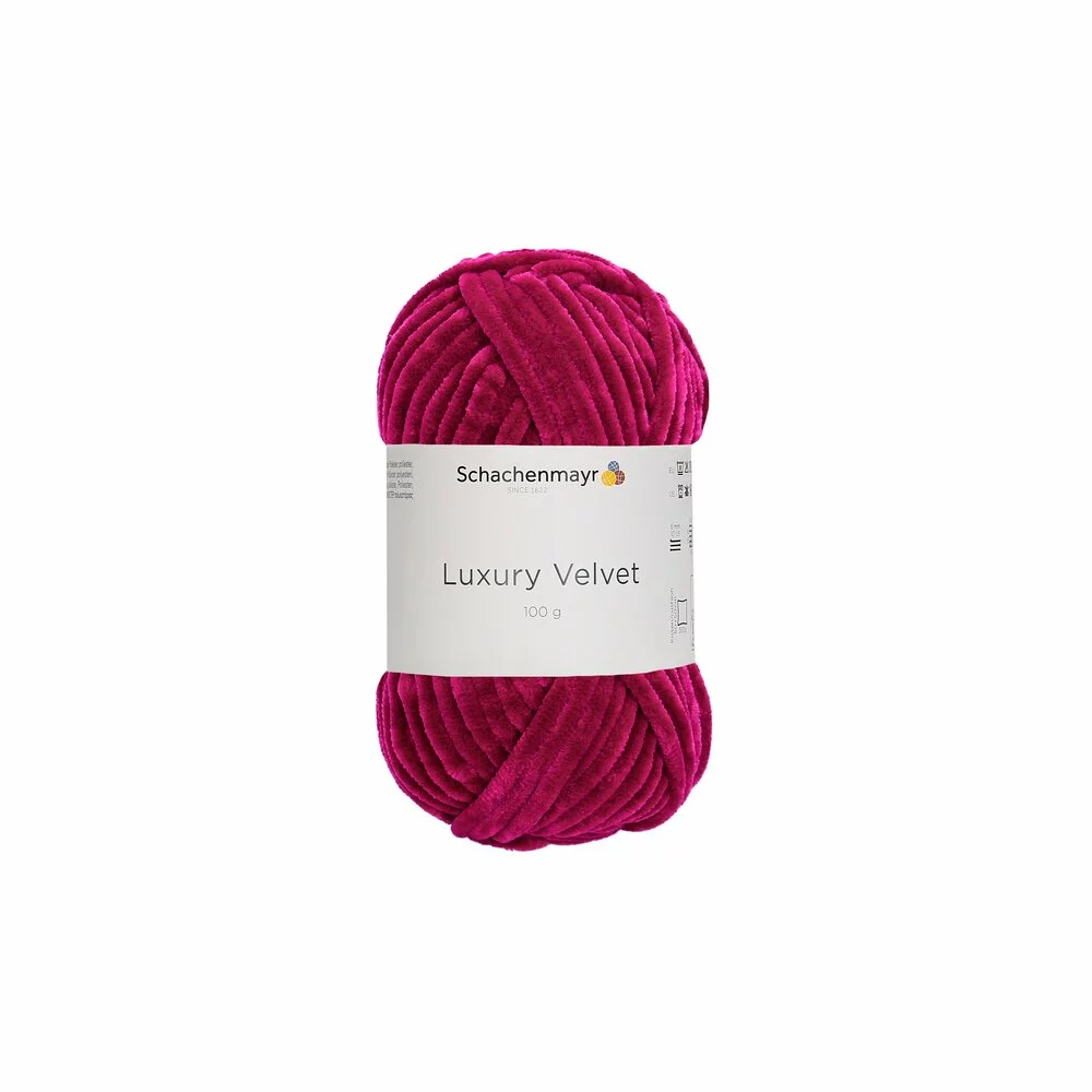 Chenille yarn Luxury Velvet - 00052 Dolphin