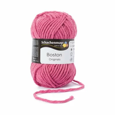 Fire lana si acril Boston-Raspberry 00036