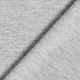 Jerse bumbac uni - Grey Melange - cupon 35cm