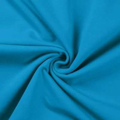 Jerse french terry brushed - Turquoise