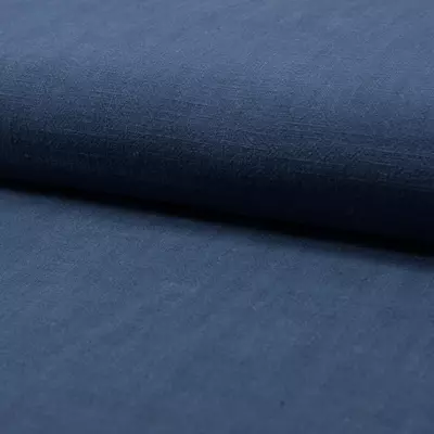 Material 100% In Prespalat  - Dark Jeans - cupon 1 m