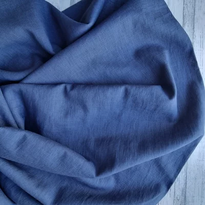 Material 100% In Washed - Indigo - cupon 80cm