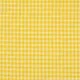 Material bumbac - Small Gingham Yellow 5mm