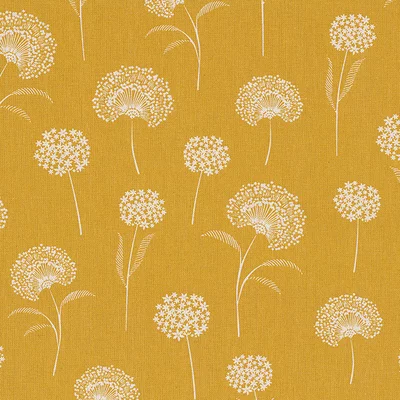 Material Canvas - Elegant Dandelion Yellow - cupon 1.1m