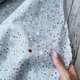Material Craciun Poplin - Shooting Stars Grey