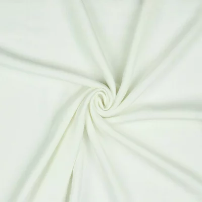 Material din amestec de vascoza si in - Off White