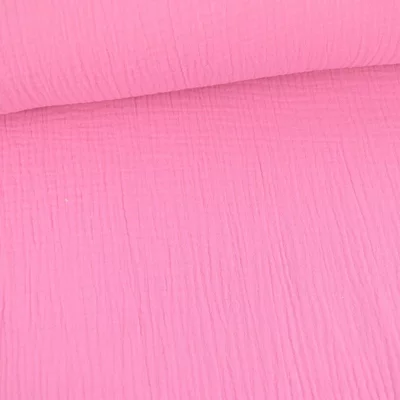 Muselina Uni - Bonbon Pink