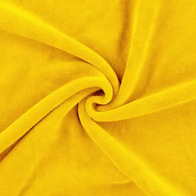 Plush bumbac Nicky Velour - Yellow