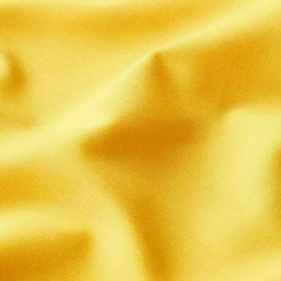Poplin bumbac uni - Yellow - cupon 37cm