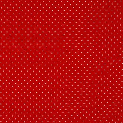 Poplin Mini Dots Red - cupon 75cm